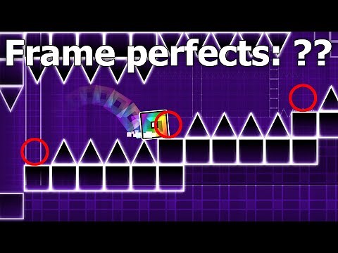 Every End with Frame Perfects counter — Geometry Dash