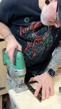 Modular Desk Build Part 6: The Ladder System Grooves! #shorts