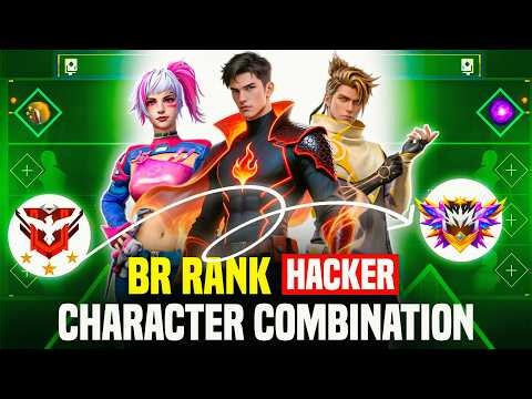 Don't Try this Hacker Character Combination | Best Character skill for Br rank