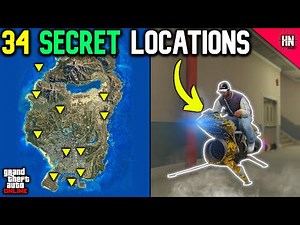 34 SECRET GTA 5 LOCATIONS You MUST SEE Before GTA 6 Drops!