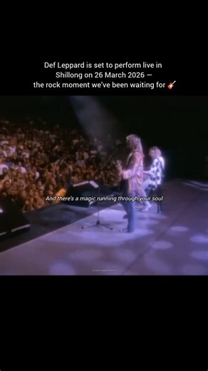 GAR25 on Instagram: "Def Leppard is set to perform live in Shillong, Meghalaya on 26 March 2026, bringing back the golden age of real rock music. Fans can expect a night of pure nostalgia, legendary sound, and timeless energy as one of the most iconic bands of all time arrives in the Northeast. If you grew up loving classic rock, this is the moment you’ve waited for. Don’t miss the announcement. Share it, save it, and get ready for history in Shillong."