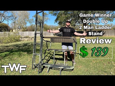 Game Winner Double Up 2 Man Ladder Stand Review