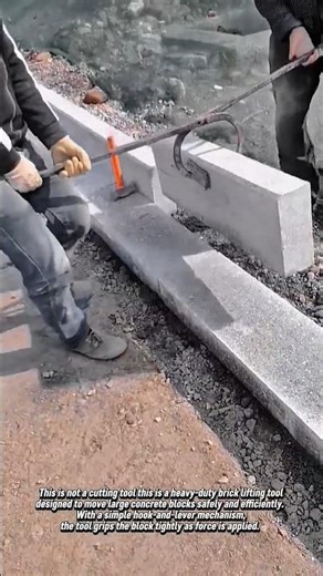 Heavy-Duty Brick Lifting Tool in Action! #shorts