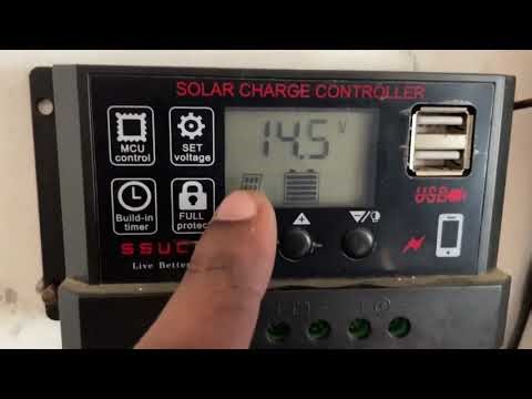 Solar Charge Controller Solar Panel Inverter Solar Battery Installation Step by Step