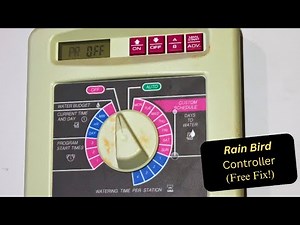 Rain Bird Controller "PR OFF" Error Code -- Fix!