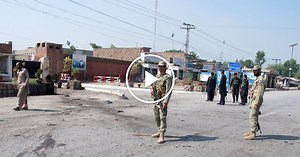 Aftermath of Suicide Bombing in Pakistan