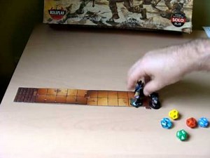 Advanced HeroQuest solo board game part 1/16