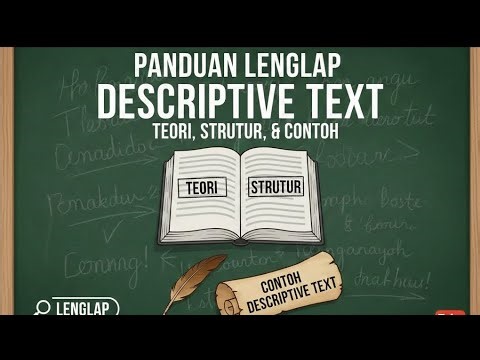 Panduan Lengkap Deacriptive Text | Teori, Struktur dan Contoh