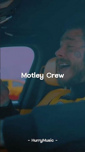 Post Malone - Motley Crew Lyrics Video