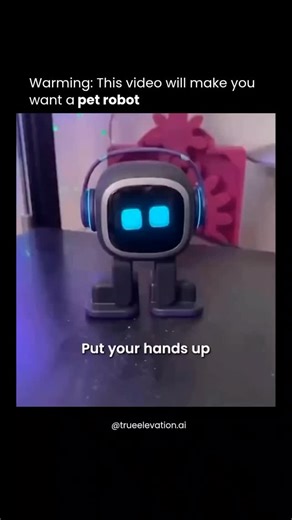 True Elevation AI on Instagram: "Pet robots today are becoming noticeably smarter and more interactive, evolving from simple gadgets into engaging companions that can recognize faces, react to human touch and express personality-like behaviors that feel almost alive. Advanced AI pet robots showcased at tech events and on the consumer market now combine sensors, facial recognition, voice interaction and machine learning to remember and respond to individual users, adapting to routines and habits