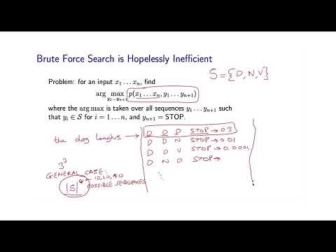 5 - 5 The Viterbi Algorithm for HMMs (Part 1)