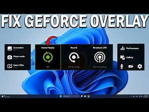 How To Fix Nvidia GeForce Experience Overlay Not Working - Easy Fix