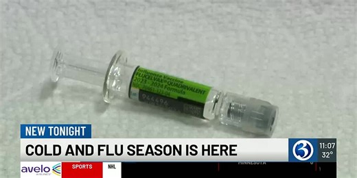 Cold and flu season is here, numbers are rising