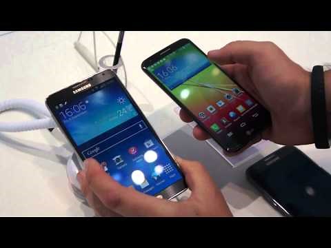 Vergleich Galaxy Note 3 vs. LG G2 deutsch