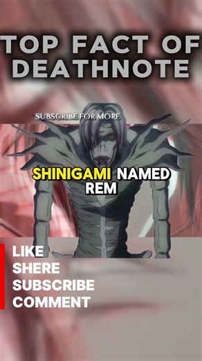 Death Note Hidden Fact🧐