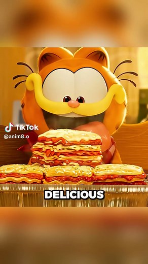 Sad Cat's Lasagna Interrupted by Memory