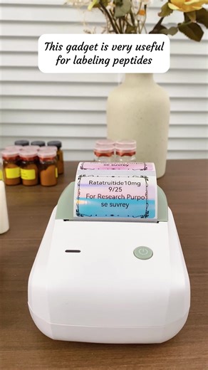 Best Peptide Label Maker & Printer for Vials