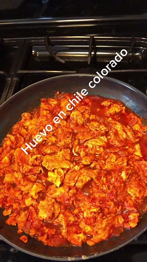 Delicious Red Chile with Egg Breakfast Recipe