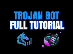 How To Use Trojan Bot Solana (Full Tutorial)