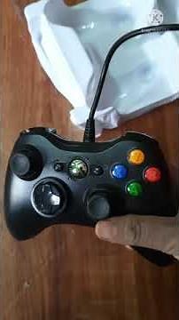 unboxing Xbox 360 wired controller