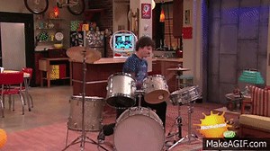 iCarly - Spencer on Drums [HD] on Make a GIF