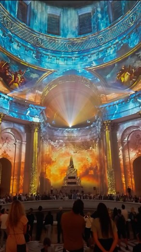 MOMENT FACTORY on Instagram: "✨ AURA Invalides ouvre ses portes dès aujourd’hui! (Re)découvrez la richesse de l’architecture et de l’histoire de l’iconique Dôme des Invalides, à Paris, dans une expérience monumentale. Une création originale de Moment Factory, produite par Cultival et en partenariat avec le Musée de l’Armée. Cliquez sur le lien dans la bio pour réserver votre billet. /// ✨ AURA Invalides opens today! (Re)discover the rich architecture and history of the iconic Dôme des Invalides,