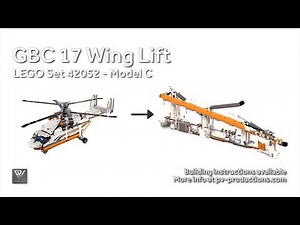 GBC 17 Wing Lift - Building Instructions - 42052 C Model Heavy Lift Helicopter