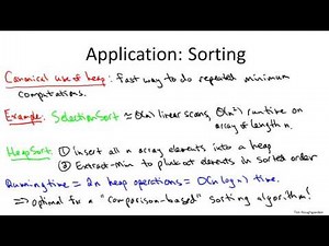 12 2 Heaps Operations and Applications 18 min