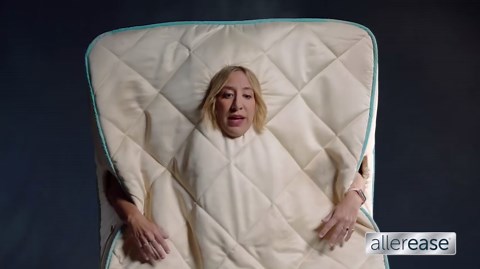 AllerEase Maximum Mattress Cover Protector King- Zippered, Waterproof, Allergen Barrier