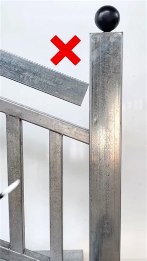 Seamless Connection and Precision Cutting Techniques for Metal Square Tube HandrailStructures