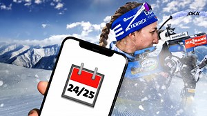 Biathlon-Kalender der Sportschau: Jetzt herunterladen
