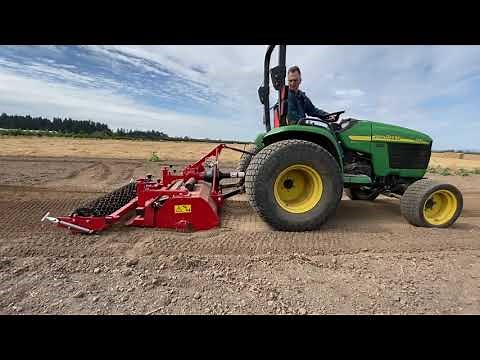 How to achieve best results with a Rotadairon soil cultivator.