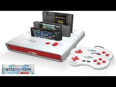 Retro Bit Super Retro Trio HD Plus 720P 3 in 1 Console System