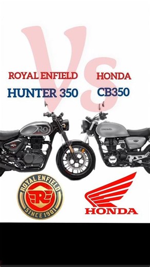 Royal Enfield Hunter 350 Vs Honda CB350 || Which bike do you choose?#hunter350 #cb350 #bike