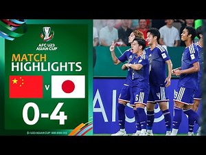 China U23 vs Japan U23 | 0-4 | Highlights | AFC U23 Asian Cup Final 2026 | China Japan U23