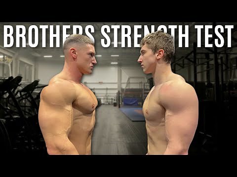 Who is the STRONGEST BROTHER? *One rep max bench press challenge*