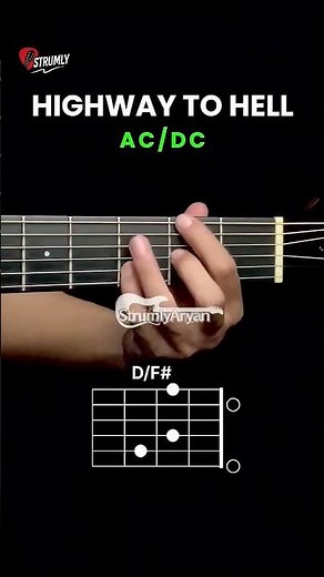 AC/DC - Highway To Hell Guitar Lesson #strumly #guitar #guitarlesson #guitarcover #guitartutorial