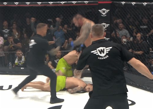 Former World’s Strongest Man Eddie Hall scores brutal faceplant KO as he wins bizarre 2vs1 MMA fight