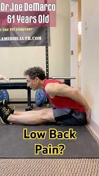 End Low Back Pain! Release the ThoracoLumbar Fascia.