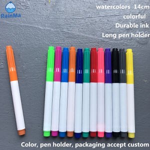 [Hot Item] Custom Logo Fetlt Tip Plastics Watercolor Pen for School