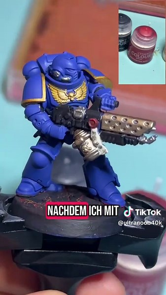 Mein erster Space Marine bemalen: Ein Tutorial