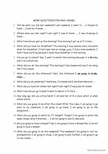 Trinity Grade 4 Questions