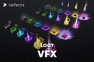Loot VFX - Unity by Vefects - Realtime VFX for Games