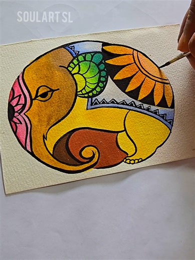 Creative Abstract Elephant Design Tutorial