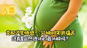 探索科学，人类交配产生快感，分娩时又很痛苦，这真是自然进化的