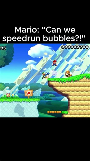 Bubble Jump to the Finish in New Super Mario Bros U Deluxe #mario #nintendoswitch #nintendo