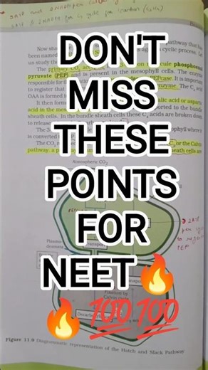DON'T SKIP THESE HIGHLIGHTED POINTS FOR NEET 🔥#neet #biology #aiims #doctor