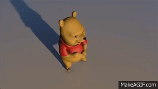 Winnie The Pooh dancing to Pitbull (full song) on Make a GIF