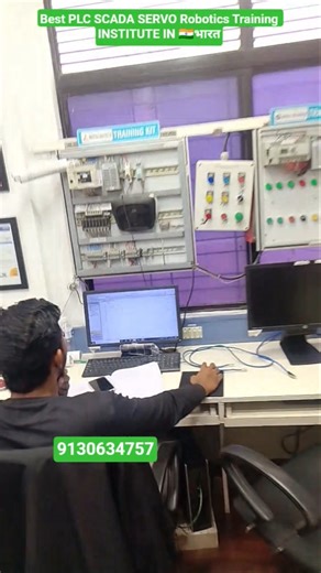 Best PLC SCADA SERVO Robotics Training in India##plctraining