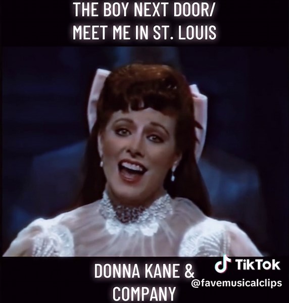 Meet Me In St. Louis - Donna Kane & Company - The Boy Next Door/Meet Me In St. Louis - 44th Tony Awards (1990) #donnakane #theboynextdoor #meetmeinstlouis #classictv #classictelevision #classicfilm #classicfilms #classicmovie #classicmovies #musical #musicalperformance #liveperformance #musicaltheatre #musicaltheater #broadway #broadwaymusical #broadwaymusicals #westend #judygarland #thetrolleysong #haveyourselfamerrylittlechristmas #thewizardofoz #josephandtheamazingtechnicolordreamcoat #lesmis